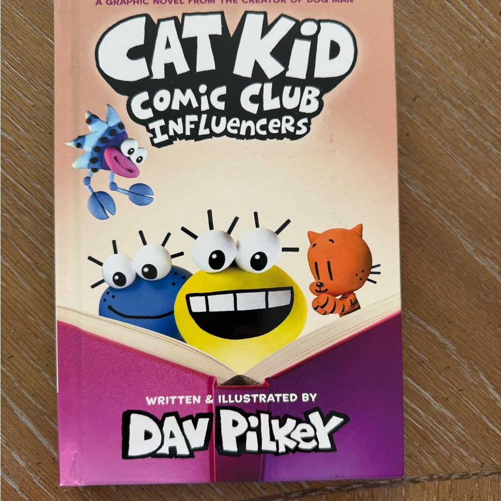 Cat Kid Comic Club Influencers Book